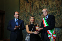 Mayor of Rome honours HH Sheikh Mansoor